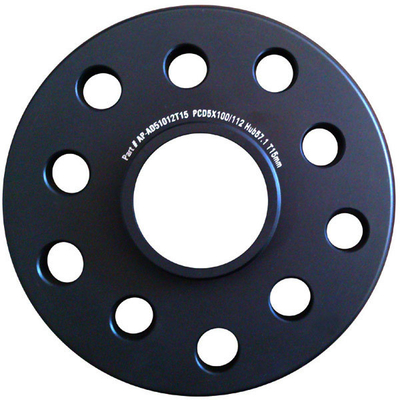 鋼片はVW及びAUDIのためのアルミニウム車輪のスペーサ15mm Hubcentricの車輪のスペーサを造った