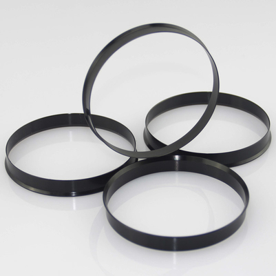 Aliuminum OD74.1 ID72.6の車輪ハブの中枢的なリングはとのコーティングを陽極酸化する