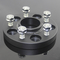 造られたアルミニウム車輪のスペーサは黒い5x108 15mmの車輪のスペーサを陽極酸化する
