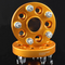 5x100/56.1への造られたアルミニウム ハブの中枢的な車輪のアダプターのボルト パターン及びハブによって変えられる5x114.3/66.1